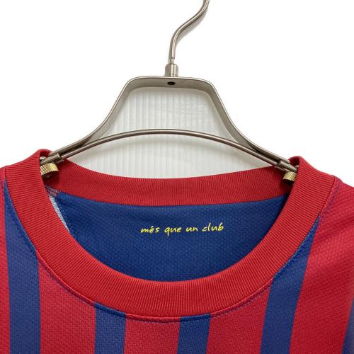AUTHENTIC (オーセンティック) ゲームシャツ バルセロナ FC ユニフォーム メンズ SIZE M ネイビー×ワインレッド