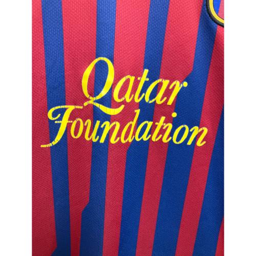 AUTHENTIC (オーセンティック) ゲームシャツ バルセロナ FC ユニフォーム メンズ SIZE M ネイビー×ワインレッド