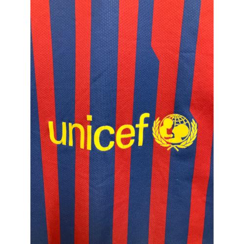 AUTHENTIC (オーセンティック) ゲームシャツ バルセロナ FC ユニフォーム メンズ SIZE M ネイビー×ワインレッド
