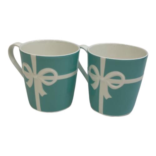 TIFFANY & Co. (ティファニー) マグカップ ブルーリボン