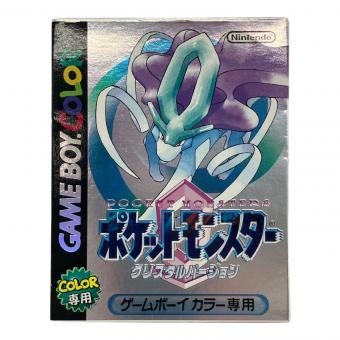 ポケットモンスタークリスタル カラー専用 ゲームボーイ用ソフト -