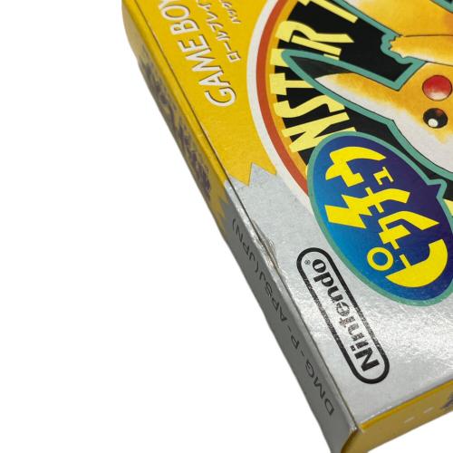 ポケットモンスター ピカチュウ ゲームボーイ用ソフト -