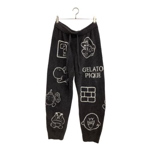 gelato pique (ジェラートピケ) ルームウェアセットアップ マリオ ベビモコアソートジャガードプルオーバー SIZE L