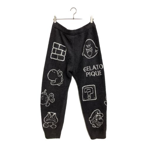 gelato pique (ジェラートピケ) ルームウェアセットアップ マリオ ベビモコアソートジャガードプルオーバー SIZE L