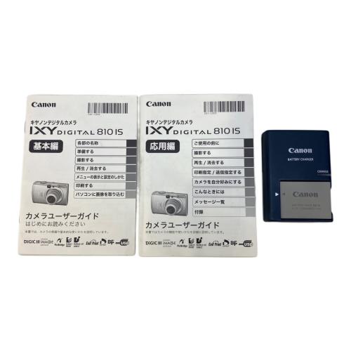 CANON (キヤノン) コンパクトデジタルカメラ IXY DIGITAL 810 IS