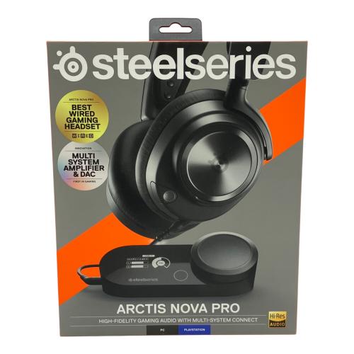 steelseries (スティールシリーズ) 有線ゲーミングヘッドホン Arctis Nova Pro