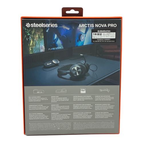 steelseries (スティールシリーズ) 有線ゲーミングヘッドホン Arctis Nova Pro