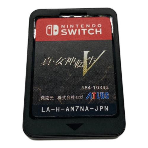 Nintendo Switch用ソフト 真・女神転生V/Switch/HACPAM7NA/C 15才以上対象 CERO C (15歳以上対象)
