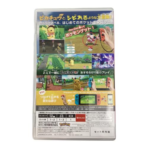 Nintendo（ニンテンドー） ポケットモンスター Let’s Go！ ピカチュウ モンスターボールPlusセット Nintendo Switch用ソフト CERO A (全年齢対象)