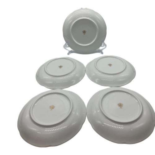 大倉陶園 (オオクラトウエン) 15cm銘々皿揃 ゴールドライン 5Pセット