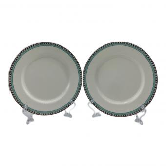 TIFFANY & Co. (ティファニー) プレート プラチナ ブルーバンド 2Pセット