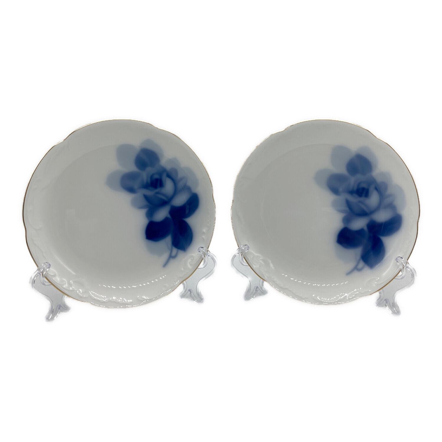 大倉陶園　ブルーローズ　銘々皿 5枚セット 大倉陶園］ブルーローズ(8011) 15cm銘々皿揃(5枚) | ノリタケ