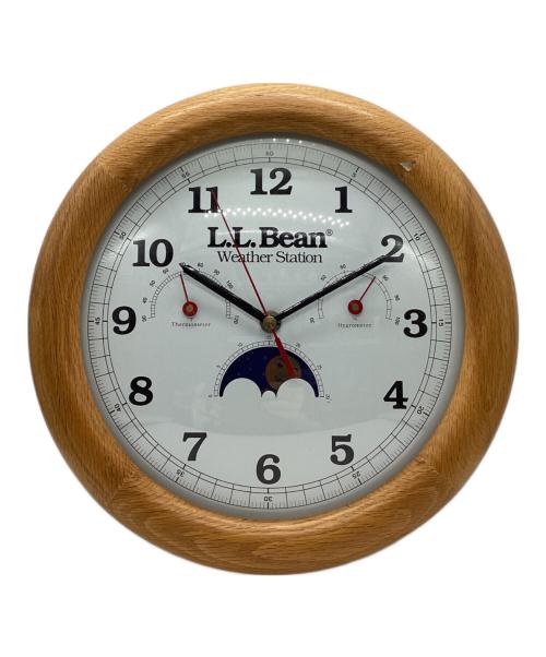 L.L.Bean (エルエルビーン) 掛時計 weather station ムーンフェイズ カケ有