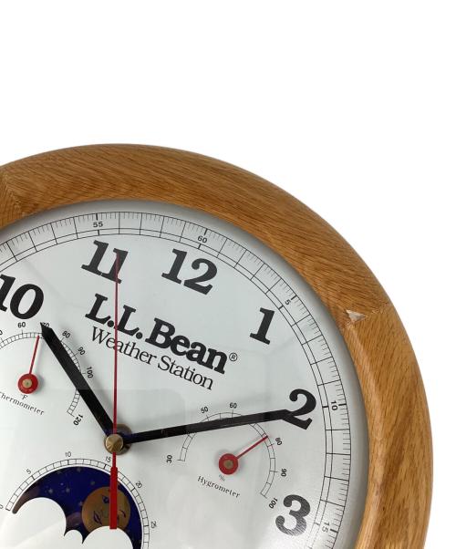 L.L.Bean (エルエルビーン) 掛時計 weather station ムーンフェイズ カケ有