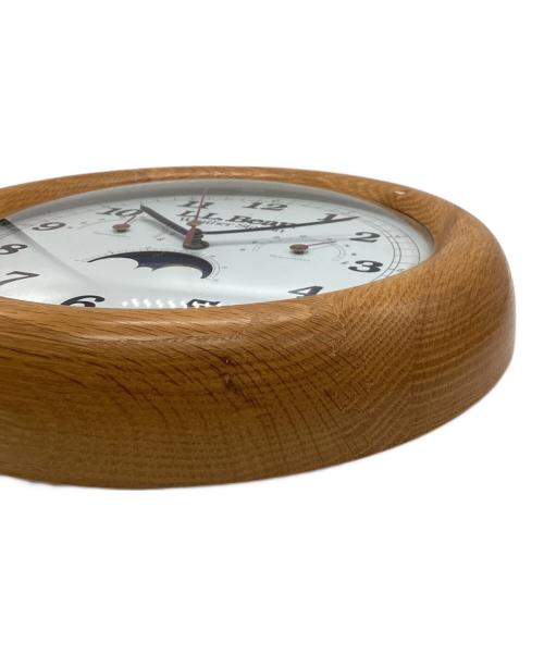 #93 LLBean エルエルビーン 掛け時計 ムーンフェイズ 湿度計 木製枠 L.L.Bean (エルエルビーン) 掛時計 weather station ムーンフェイズ