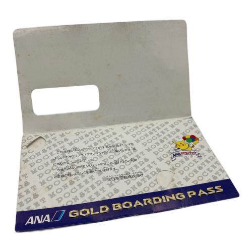 ポケモン キャラクターグッズ オリジナルゴールドボーディングパス No.1「そらをとぶピカチュウ」