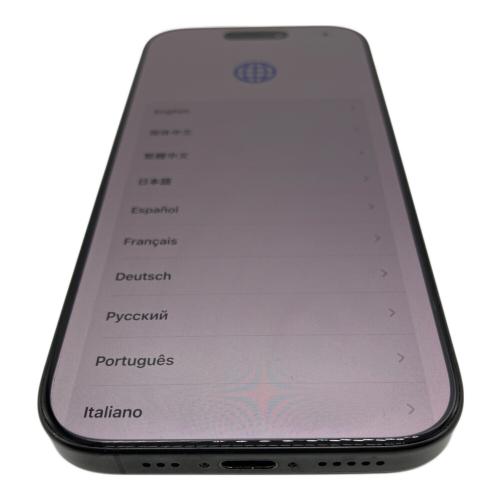 Apple (アップル) iPhone16 Pro MYMV3J/A 356300315640866 SIM FREE 128GB バッテリー:Aランク(93%)