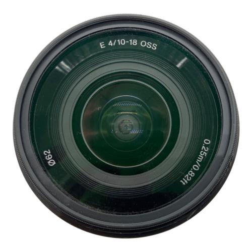 SONY (ソニー) 広角ズームレンズ SEL1018 E 10-18mm F4 OSS αEマウント 1818554