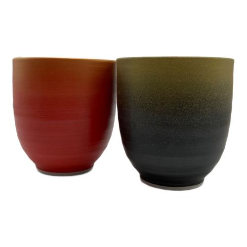 有田焼 (アリタヤキ) 窯変金彩湯呑み 藤井錦彩 2Pセット