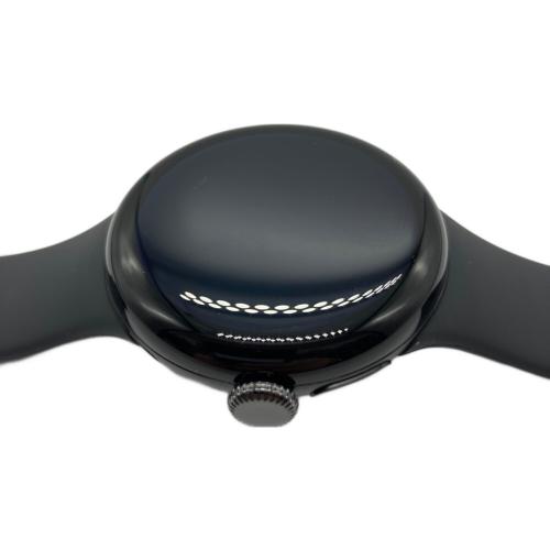 google スマートウォッチ au LTEモデル Matte Blackアルミケース/Obsidianアクティブバンド R24GR03A Pixel Watch3 ケースサイズ:41㎜ 〇 程度:Aランク 350960160960028