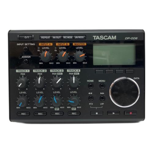 TASCAM (タスカム) マルチトラックレコーダー DP-006 動作確認済
