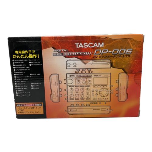 TASCAM (タスカム) マルチトラックレコーダー DP-006 動作確認済