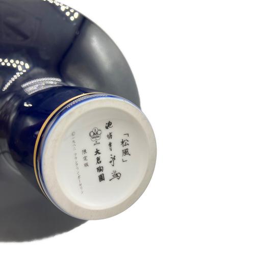 大倉陶園 (オオクラトウエン) 花瓶 共箱・認定書付 松風 池坊専永作 限定品