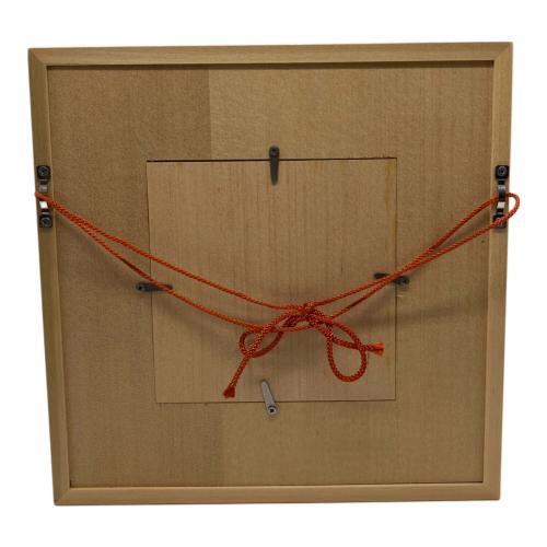 源右衛門窯 (ゲンエモンガマ) 陶板画 染錦兜絵