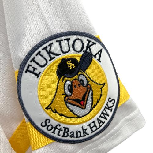 福岡ソフトバンクホークス (フクオカソフトバンクホークス) 応援グッズ Lサイズ ホームユニフォーム 松本裕樹 【66】