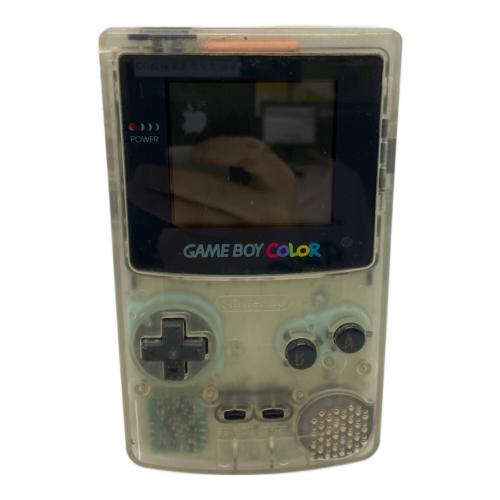 Nintendo (ニンテンドー) GAMEBOY COLOR スケルトンカラー CGB-001 動作確認済み C12105348