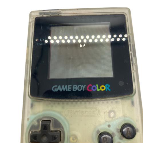 Nintendo (ニンテンドー) GAMEBOY COLOR スケルトンカラー CGB-001 動作確認済み C12105348