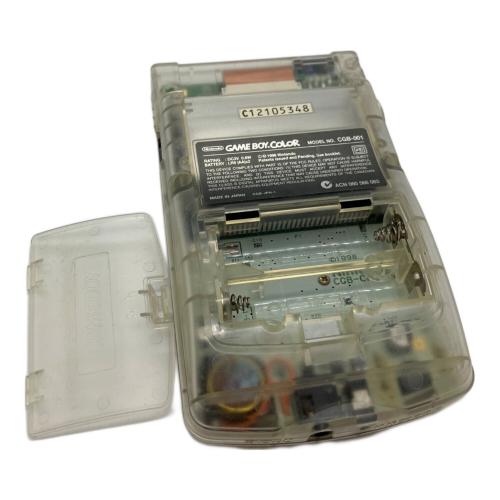 Nintendo (ニンテンドー) GAMEBOY COLOR スケルトンカラー CGB-001 動作確認済み C12105348