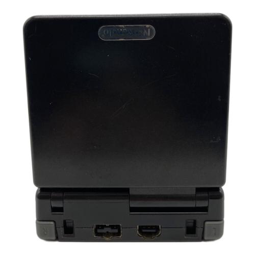 Nintendo (ニンテンドー) GAMEBOY ADVANCE SP ブラック AGS-001 動作確認済み XJF11176194