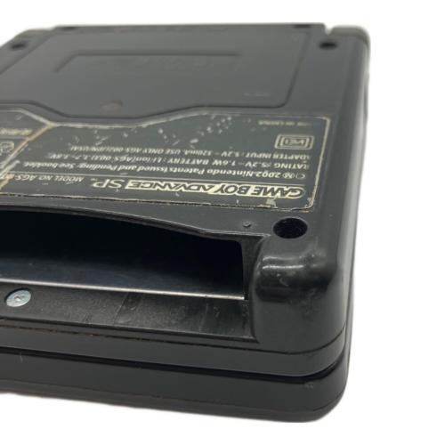 Nintendo (ニンテンドー) GAMEBOY ADVANCE SP ブラック AGS-001 動作確認済み XJF11176194