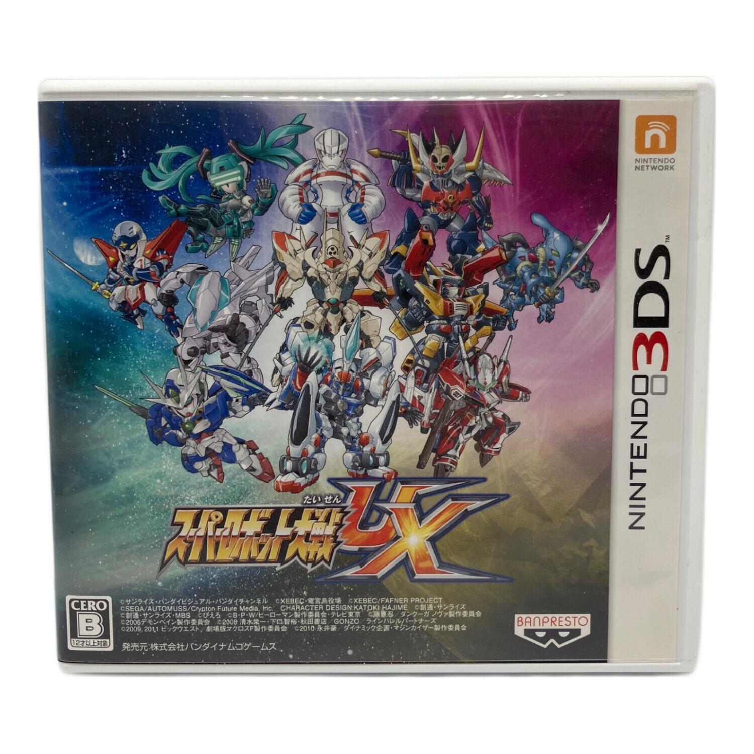3DS用ソフト スーパーロボット大戦UX/3DS/CTRPAS6J CERO B (12歳以上