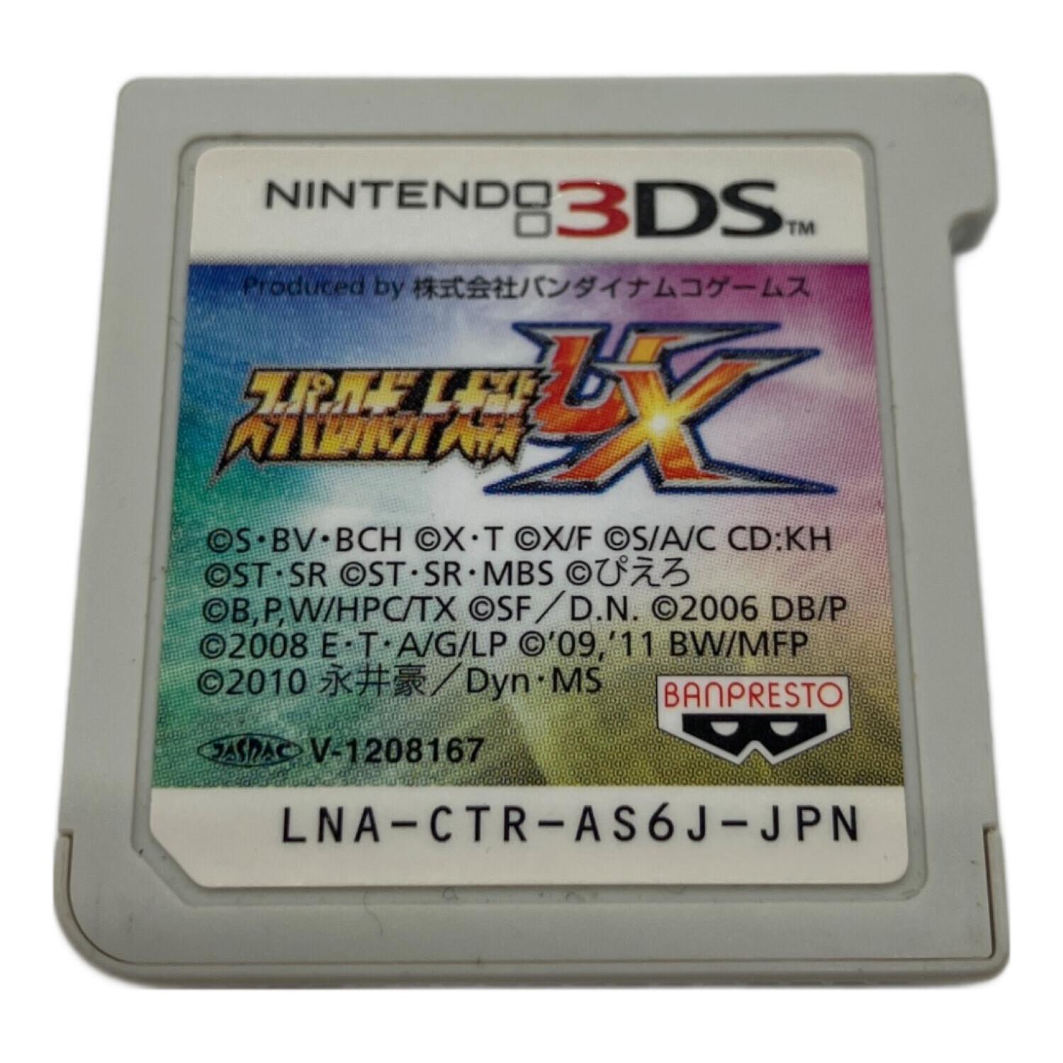 3DS用ソフト スーパーロボット大戦UX/3DS/CTRPAS6J CERO B (12歳