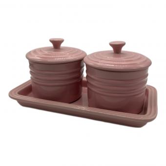 LE CREUSET (ルクルーゼ) スパイスジャーセット ピンク 3Pセット