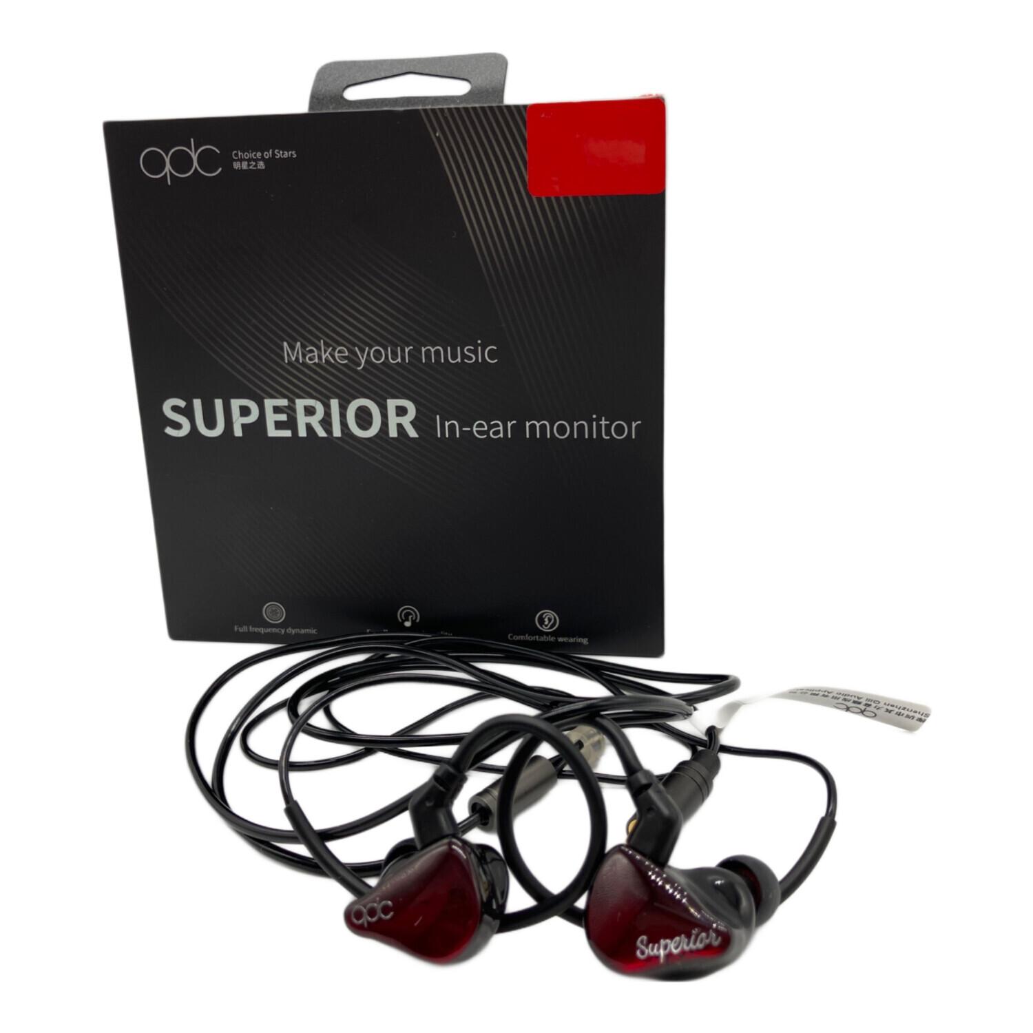 qdc イヤホンセット qdc SUPERIOR QDC-SUPERIOR 価格比較 - 価格.com