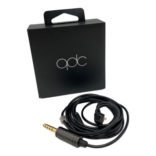 qdc (キューディーシー) イヤホン 交換用ケーブルセット QDC-SUPERIOR-RD