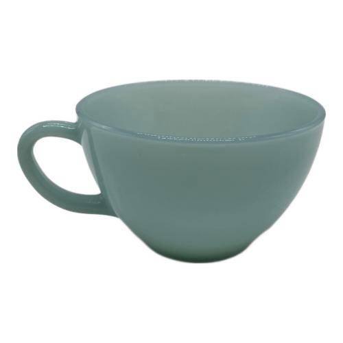 Fire King (ファイヤーキング) カップ&ソーサー ブルー