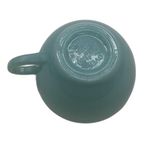 Fire King (ファイヤーキング) カップ&ソーサー ブルー