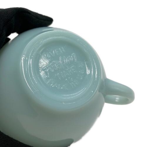 Fire King (ファイヤーキング) カップ&ソーサー ブルー