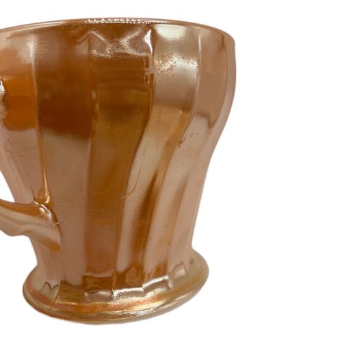 Fire King (ファイヤーキング) シュガーポット&クリーマー ピーチラスター ANCHORHOCKING