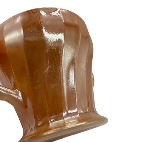 Fire King (ファイヤーキング) シュガーポット&クリーマー ピーチラスター ANCHORHOCKING