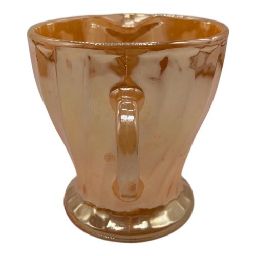 Fire King (ファイヤーキング) シュガーポット&クリーマー ピーチラスター ANCHORHOCKING