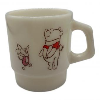Fire King (ファイヤーキング) マグカップ くまのプーさん [Winter] ライトアイボリー