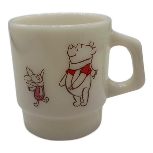 Fire King (ファイヤーキング) マグカップ くまのプーさん [Winter] ライトアイボリー