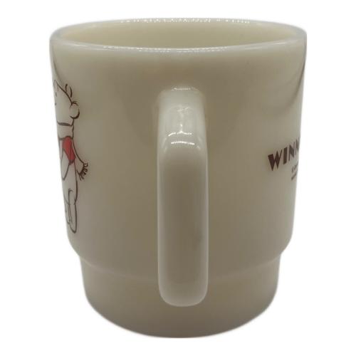 Fire King (ファイヤーキング) マグカップ くまのプーさん [Winter] ライトアイボリー