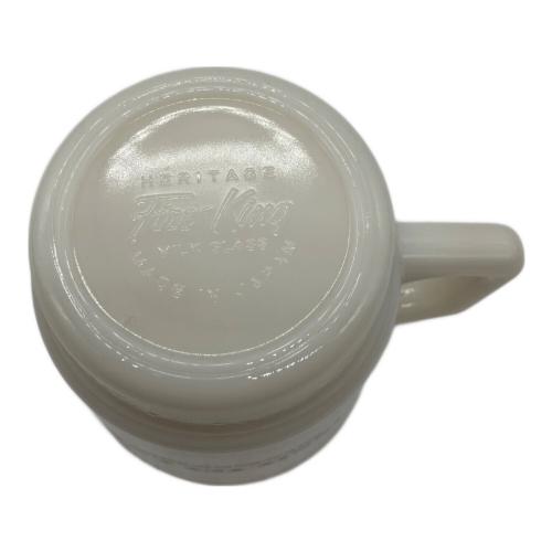 Fire King (ファイヤーキング) マグカップ くまのプーさん [Winter] ライトアイボリー