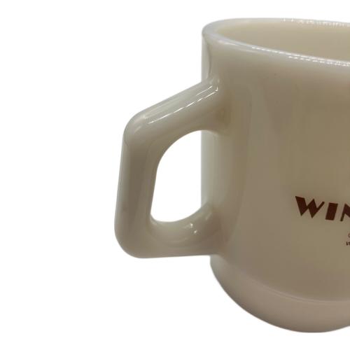 Fire King (ファイヤーキング) マグカップ くまのプーさん [Winter] ライトアイボリー